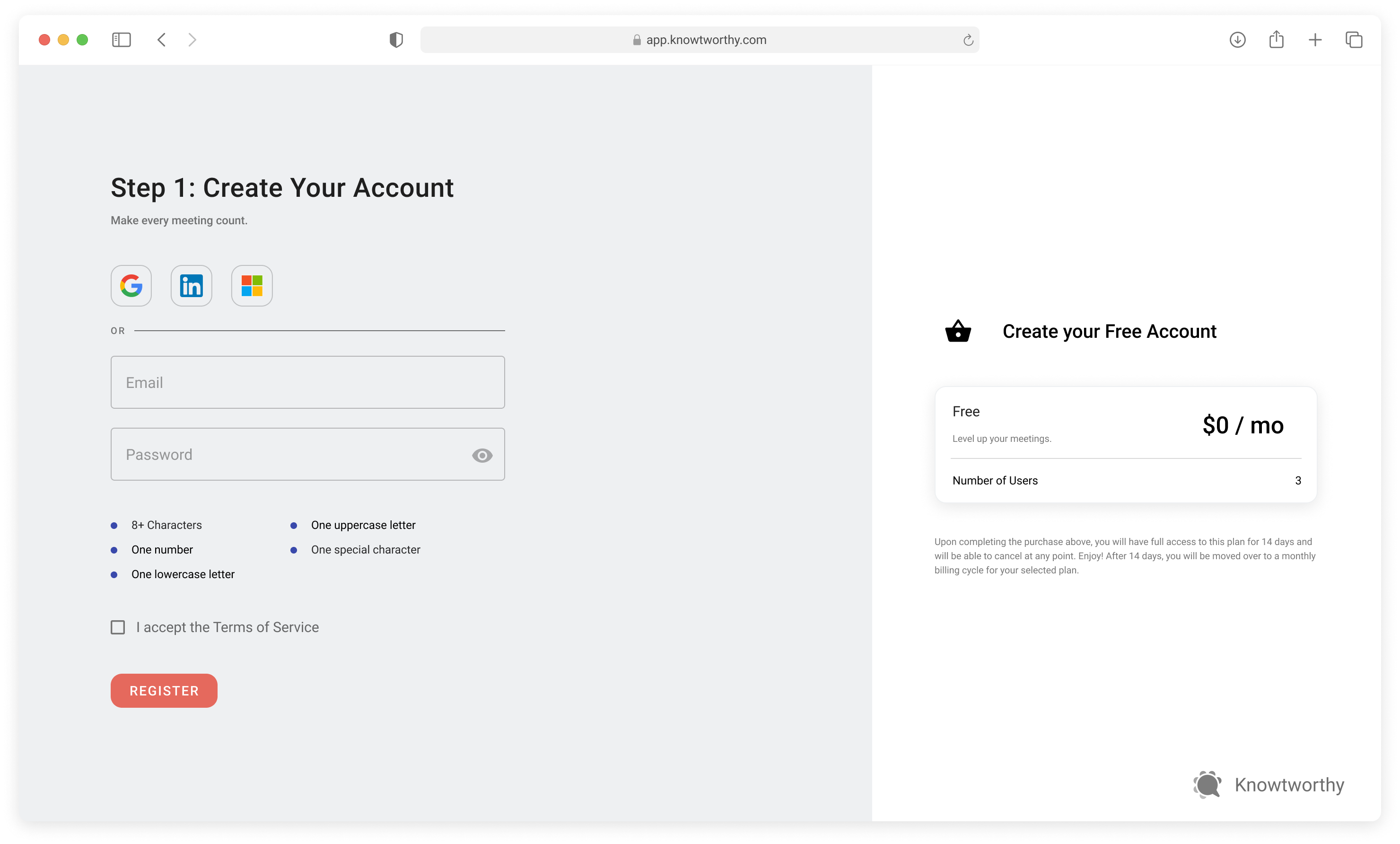 Using Social Login to Access your Knowtworthy Account