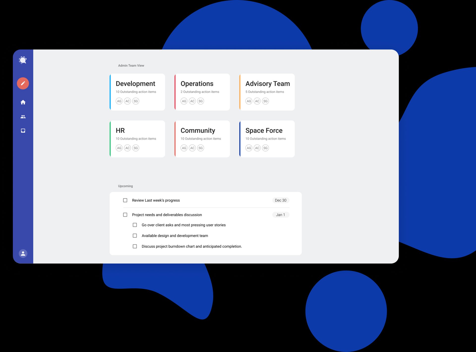 Knowtworthy administrator tasks inbox.