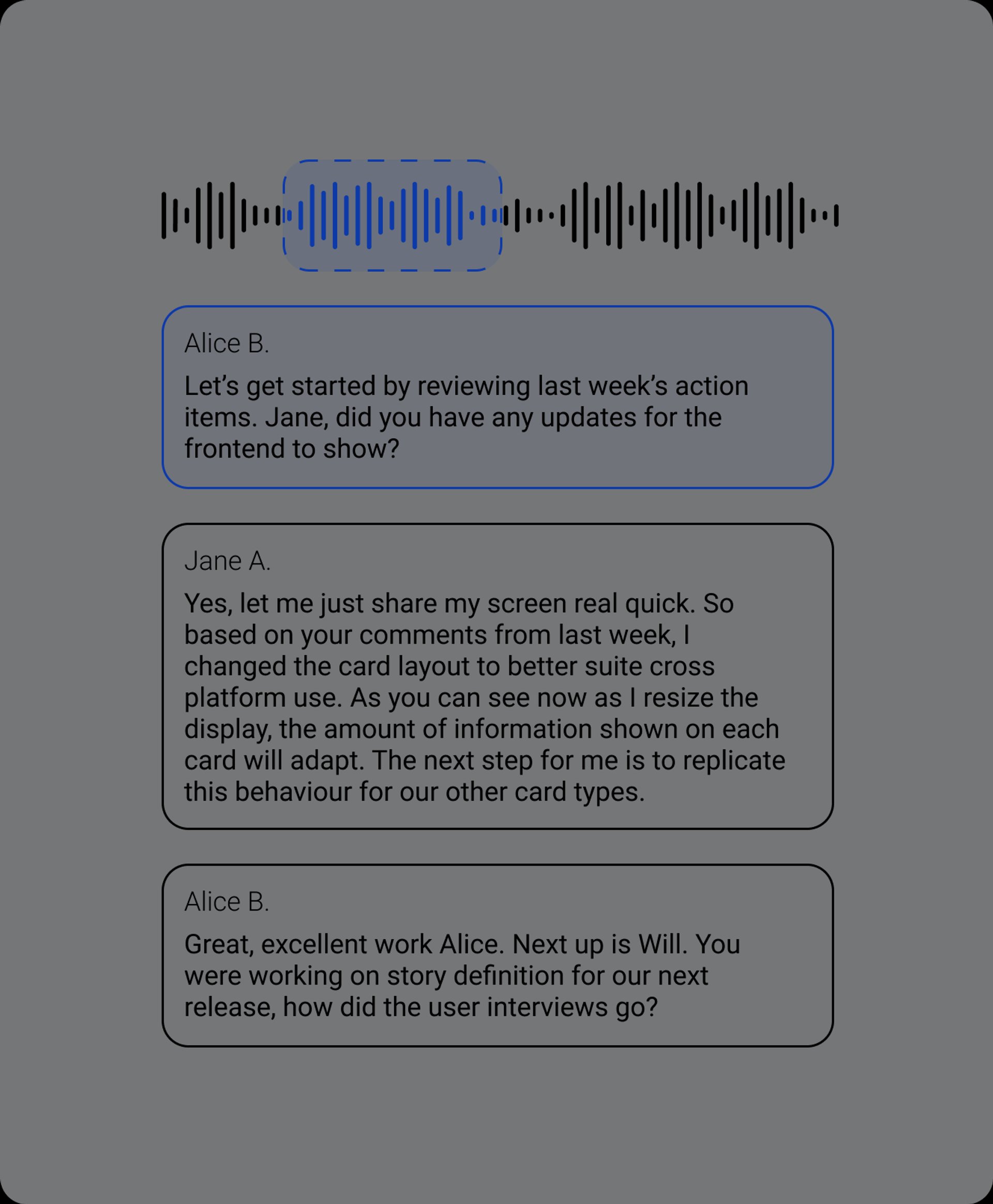 Knowtworthy transcribes your meetings in real-time.