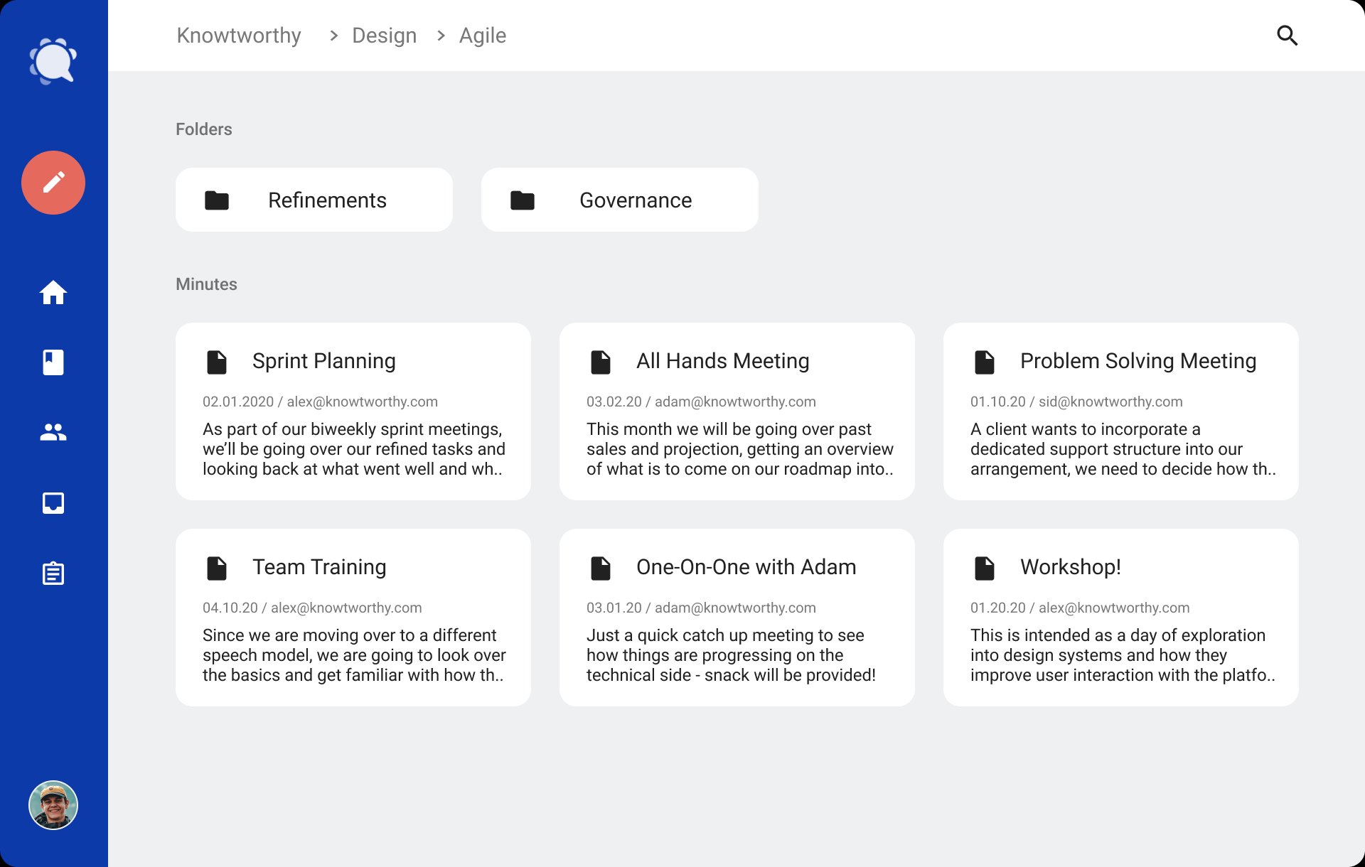 Knowtworthy platform home