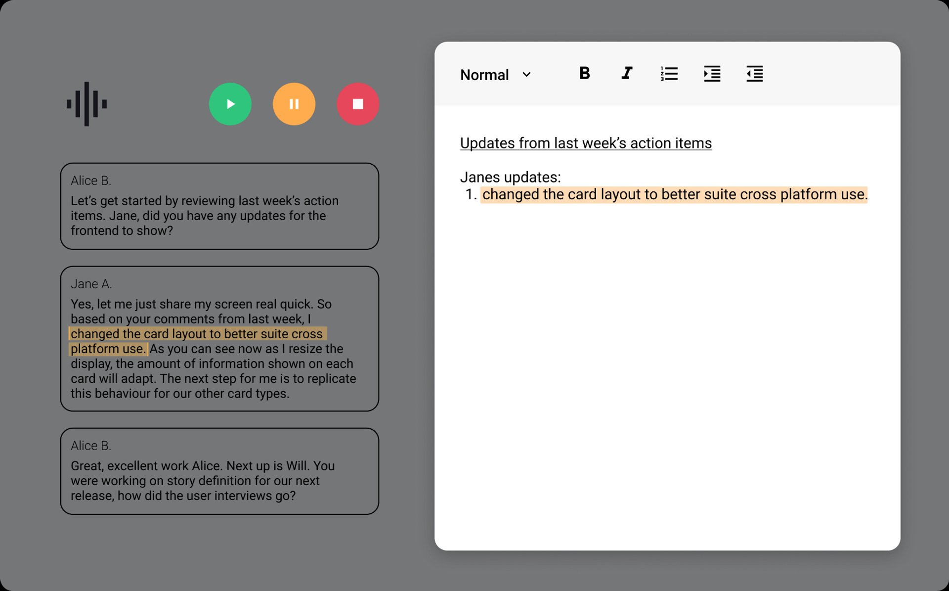 Knowtworthy meeting demo for small businesses